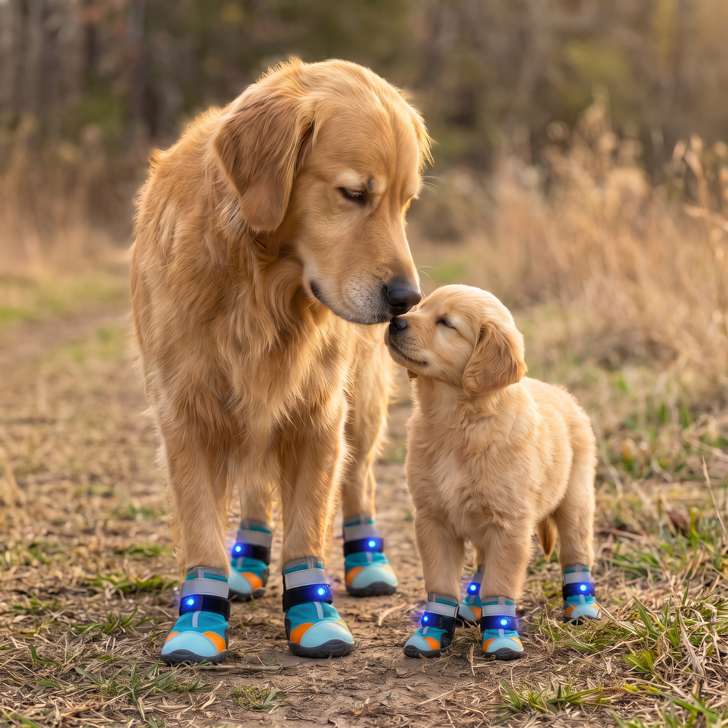 GlowPaws™ LED Dog Boots